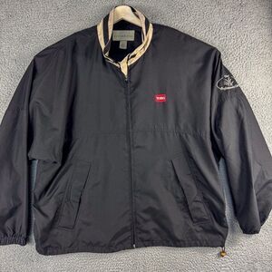Toro Turf Professionals Club Windbreaker Mens XXL Black Outdoor Jacket‎ Lawncare